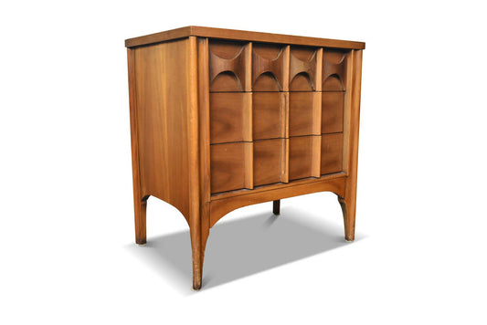 PERSPECTA NIGHTSTAND IN WALNUT BY KENT COFFEY