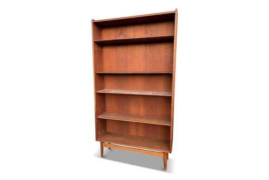 JOHANNES SORTH NARROW TEAK BOOKCASE